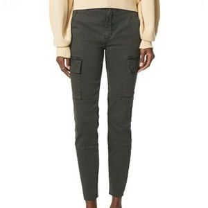 Joe's Jeans Women's Charlie Ankle Skinny Cargo Jeans (26, Charcoal Grey)